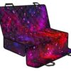Purple Dark Galaxy Space Print Pet Car Back Seat Cover - a0188be8ca88