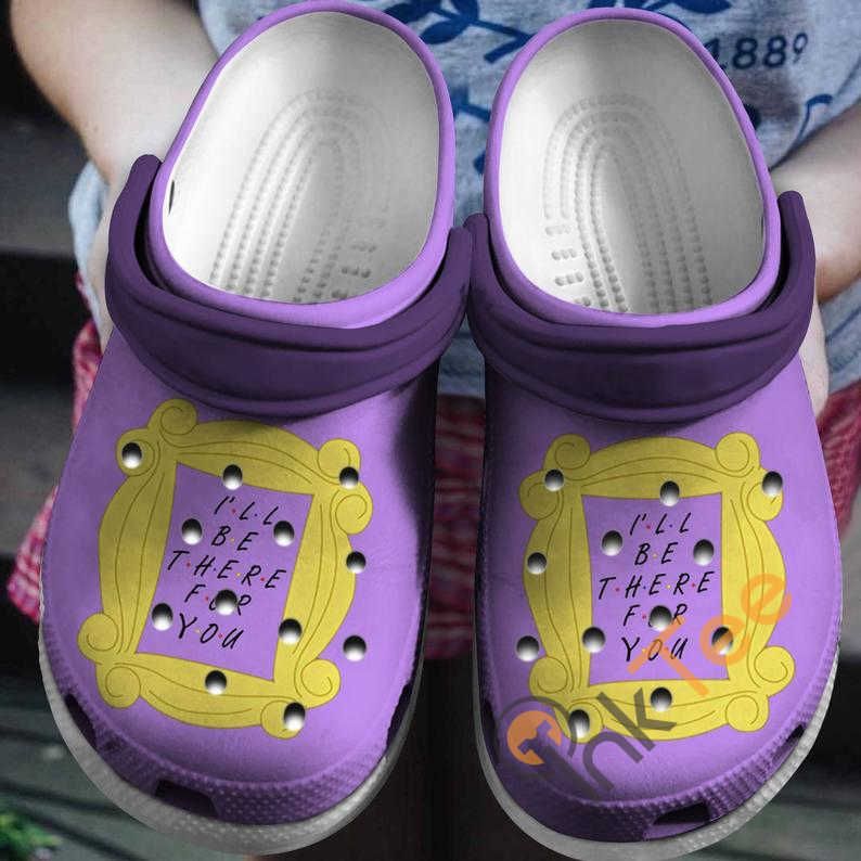 Purple I’Ll Be There For You Friends Movie Crocs Crocband Clog Comfortable For Mens Womens Classic Clog Water Shoes Purple I’Ll Be There For You Friends Movie Crocs Crocband Clog Comfortable For Mens Womens Classic Clog Water Shoes