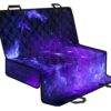 Purple Stars Nebula Galaxy Space Print Pet Car Back Seat Cover - 6fe40c57cf24