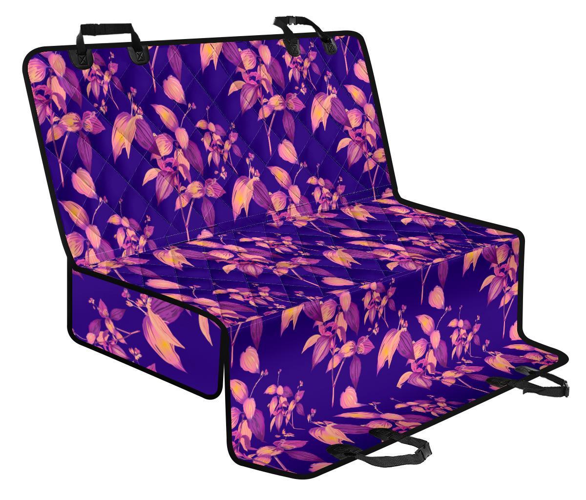 Purple Tropical Hawaiian Pattern Print Pet Car Back Seat Cover - e4ecddac05ac Purple Tropical Hawaiian Pattern Print Pet Car Back Seat Cover - e4ecddac05ac