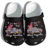 Puzzle Car Gonime Autism Awareness Shoes Crocs Clog Gift For Man Woman – Gnomie Wear Red Clog Birthday Gift For Son Daughter