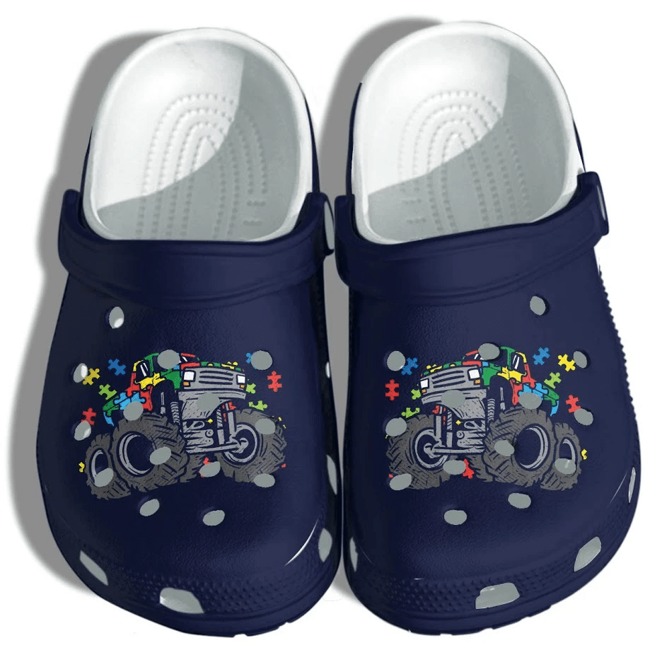 Puzzle Monster Truck Autism Shoes Crocs Clog – Autism Awareness Truck Boys Croc Clog Birthday Gifts For Boy Puzzle Monster Truck Autism Shoes Crocs Clog – Autism Awareness Truck Boys Croc Clog Birthday Gifts For Boy