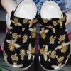Queen Bee 3D Personalize Clog Custom Crocs Fashionstyle Comfortable For Women Men Kid Print 3D