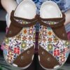 Quilting Personalize Clog Custom Crocs Fashionstyle Comfortable For Women Men Kid Print 3D Quilt Blocks V3
