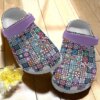Quilting Personalize Clog Custom Crocs Fashionstyle Comfortable For Women Men Kid Print 3D Whitesole Vintage Q