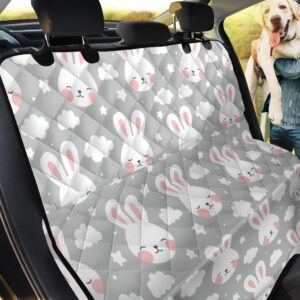 Rabbit Cloud Pattern Car Back Seat Cover Dog Car Seat Covers - c8c53bcd9b29