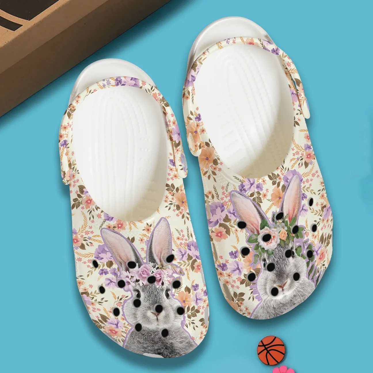 Rabbit Personalized Clog Custom Crocs Comfortablefashion Style Comfortable For Women Men Kid Print 3D Bunny Baby Rabbit Personalized Clog Custom Crocs Comfortablefashion Style Comfortable For Women Men Kid Print 3D Bunny Baby
