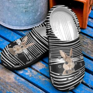 Rabbit Personalized Clog Custom Crocs Comfortablefashion Style Comfortable For Women Men Kid Print 3D Lovely Rabbit