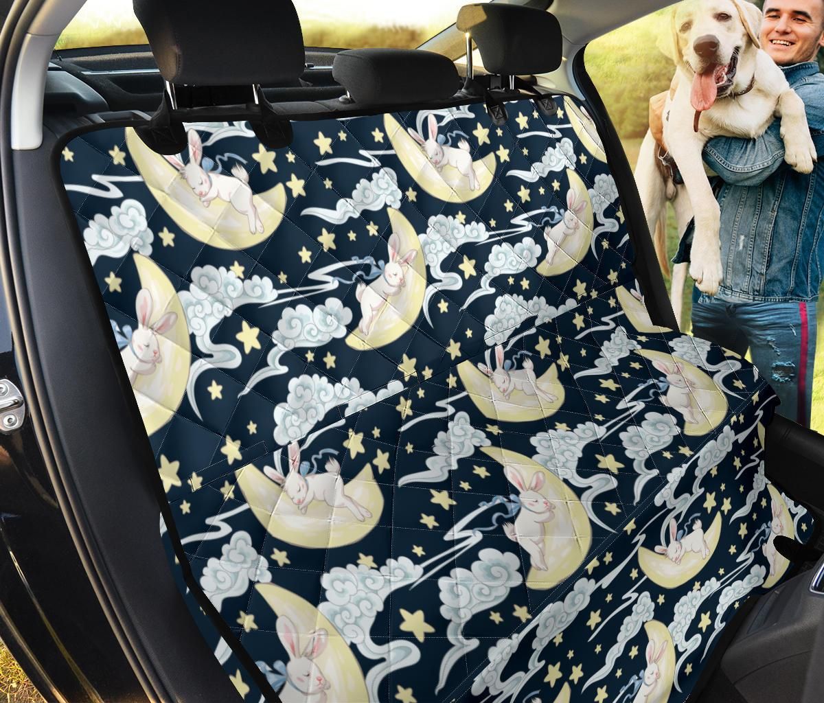 Rabbit Sleeping Pattern Design Car Back Seat Cover Dog Car Seat Covers - 2fd47bfceddb Rabbit Sleeping Pattern Design Car Back Seat Cover Dog Car Seat Covers - 2fd47bfceddb