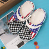 Racing Flag Sku 1993 Crocs Clog Clog Shoes