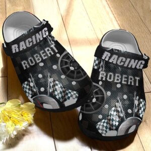 Racing Personalized Clog Custom Crocs Comfortablefashion Style Comfortable For Women Men Kid Print 3D