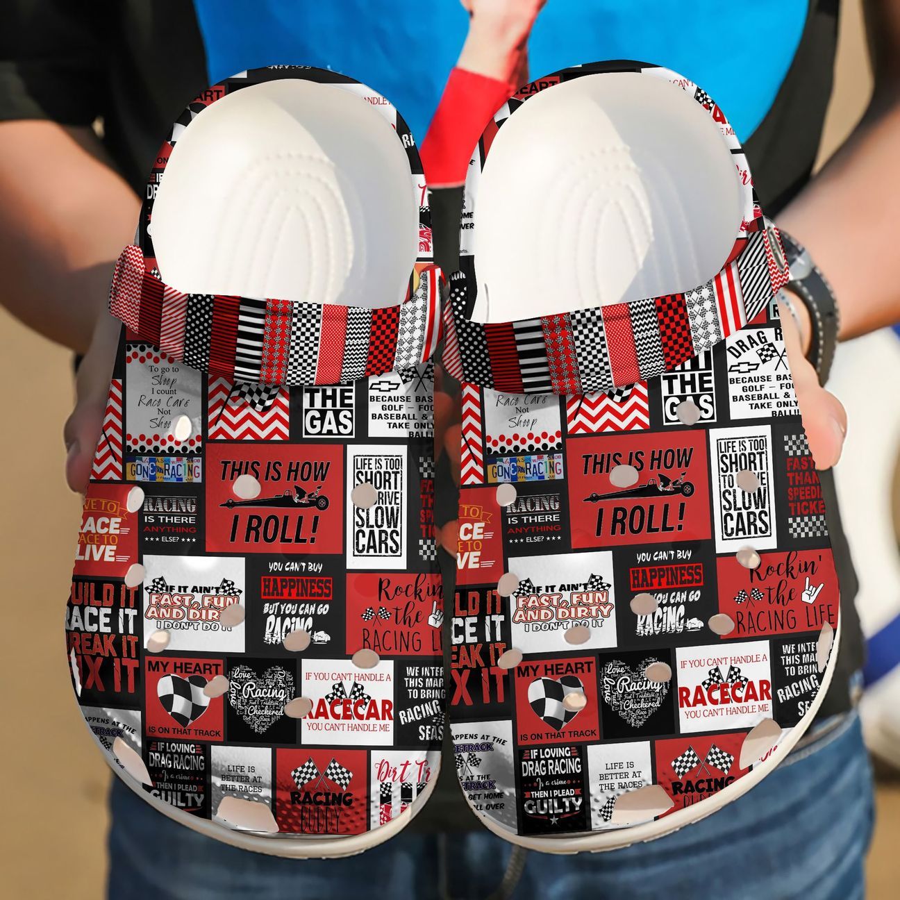 Racing Personalized Clog Custom Crocs Comfortablefashion Style Comfortable For Women Men Kid Print 3D Racing Lover Racing Personalized Clog Custom Crocs Comfortablefashion Style Comfortable For Women Men Kid Print 3D Racing Lover
