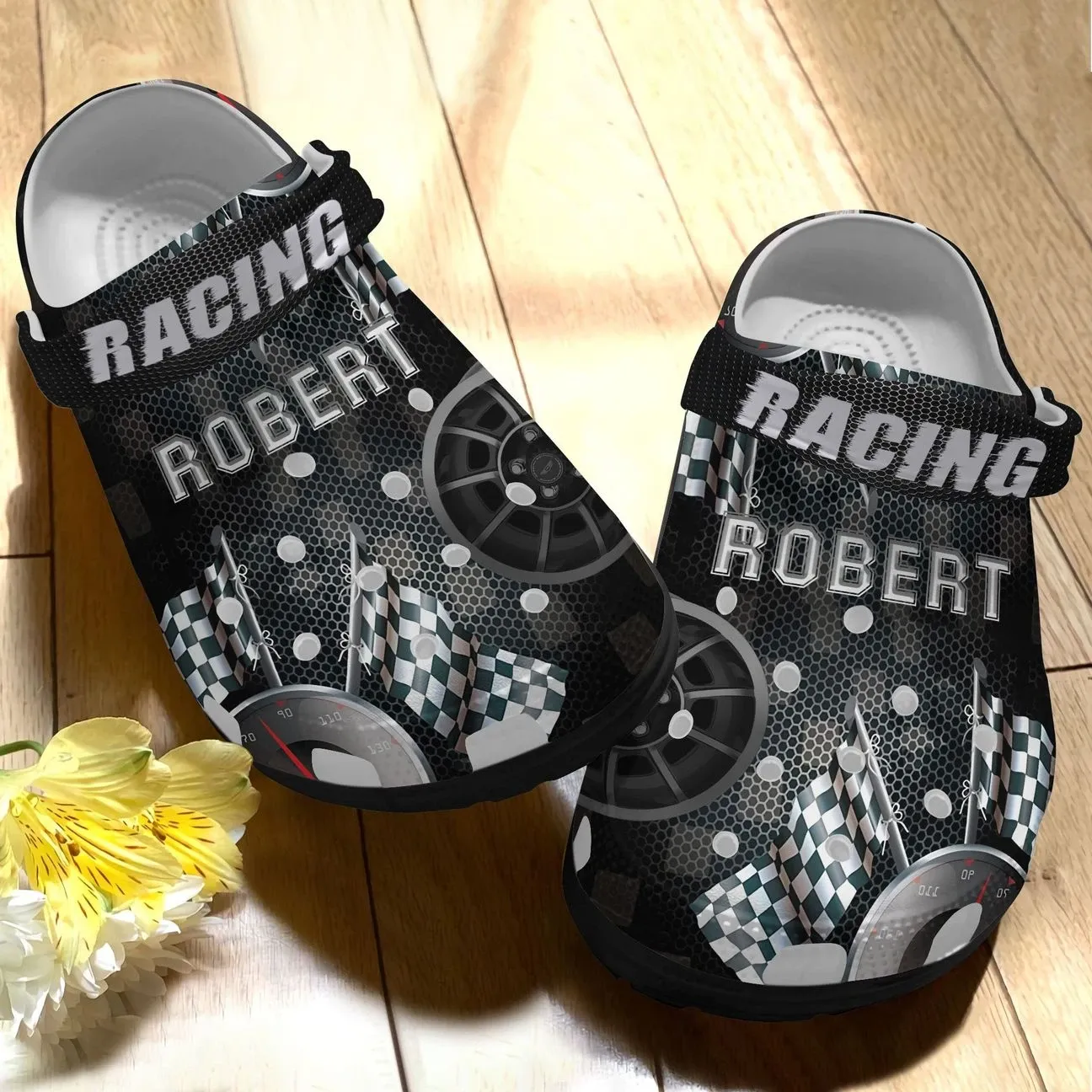 Racing Personalized Clog Custom Crocs Comfortablefashion Style Comfortable For Women Men Kid Print 3D Racing Personalized Clog Custom Crocs Comfortablefashion Style Comfortable For Women Men Kid Print 3D