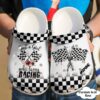 Racing Personalized Just A Girl Who Loves Sku 1982 Crocs Crocband Clog Comfortable For Mens Womens Classic Clog Water Shoes