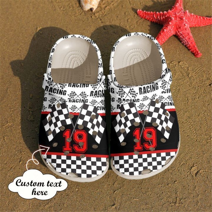 Racing Personalized My Heart Is On Sku 2009 Crocs Clog Clog Shoes Racing Personalized My Heart Is On Sku 2009 Crocs Clog Clog Shoes