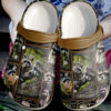 Racoon Pattern 2022 Crocs Clog Crocband Clog Comfortable Classic Clog Water Shoes For Mens And Women