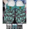 Rad Tech Crocs Clog Classic Clog Whitesole Trapped In My Body Shoes