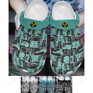 Rad Tech Crocs Clog Classic Clog Whitesole Trapped In My Body Shoes
