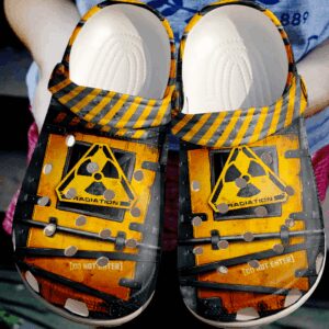 Rad Tech Do Not Enter Sku 2028 Crocs Crocband Clog Comfortable For Mens Womens Classic Clog Water Shoes