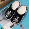 Rad Tech Happy Skeleton Sku 2030 Crocs Crocband Clog Comfortable For Mens Womens Classic Clog Water Shoes