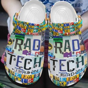 Rad Tech Personalized Clog Custom Crocs Comfortablefashion Style Comfortable For Women Men Kid Print 3D Rt 2