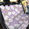 Rainbow Cloud Smile Theme Car Back Seat Cover Dog Car Seat Covers - 9a367f3e3a6f