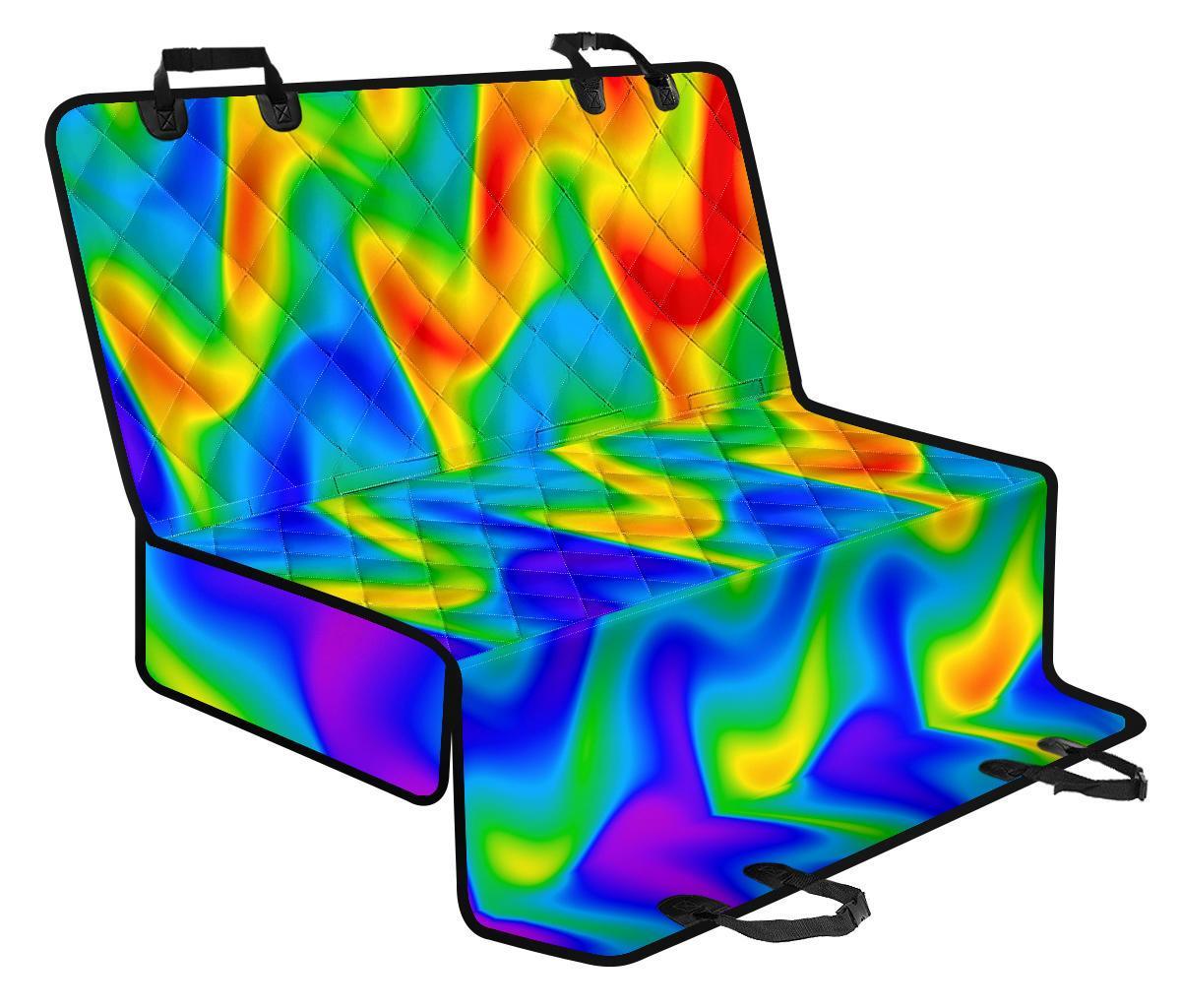 Rainbow Psychedelic Trippy Print Pet Car Back Seat Cover - e7f1c9765802 Rainbow Psychedelic Trippy Print Pet Car Back Seat Cover - e7f1c9765802