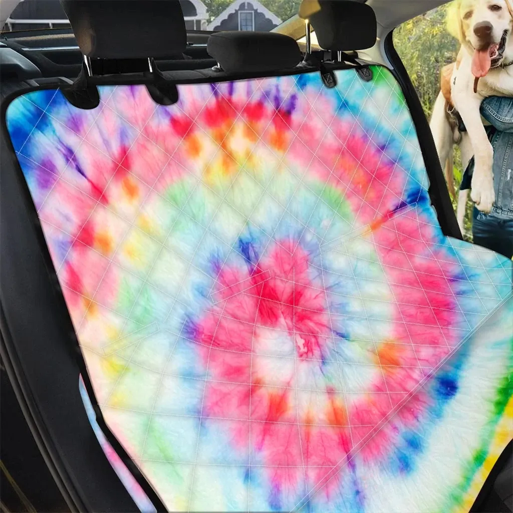 Rainbow Tie Dye Pattern Car Back Seat Cover Dog Car Seat Covers - 8cfa572b61c0 Rainbow Tie Dye Pattern Car Back Seat Cover Dog Car Seat Covers - 8cfa572b61c0