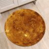 Rare Moon Round Carpet Floor Rug Living Room Bedroom Decor Round Area Rug Carpet