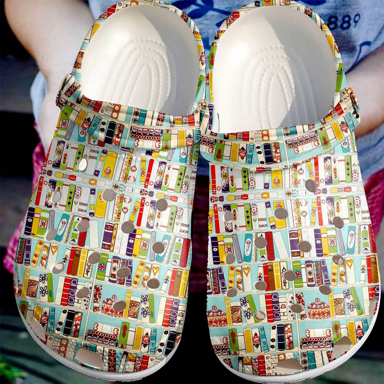 Reading Personalize Clog Custom Crocs Fashionstyle Comfortable For Women Men Kid Print 3D Book Collection Reading Personalize Clog Custom Crocs Fashionstyle Comfortable For Women Men Kid Print 3D Book Collection