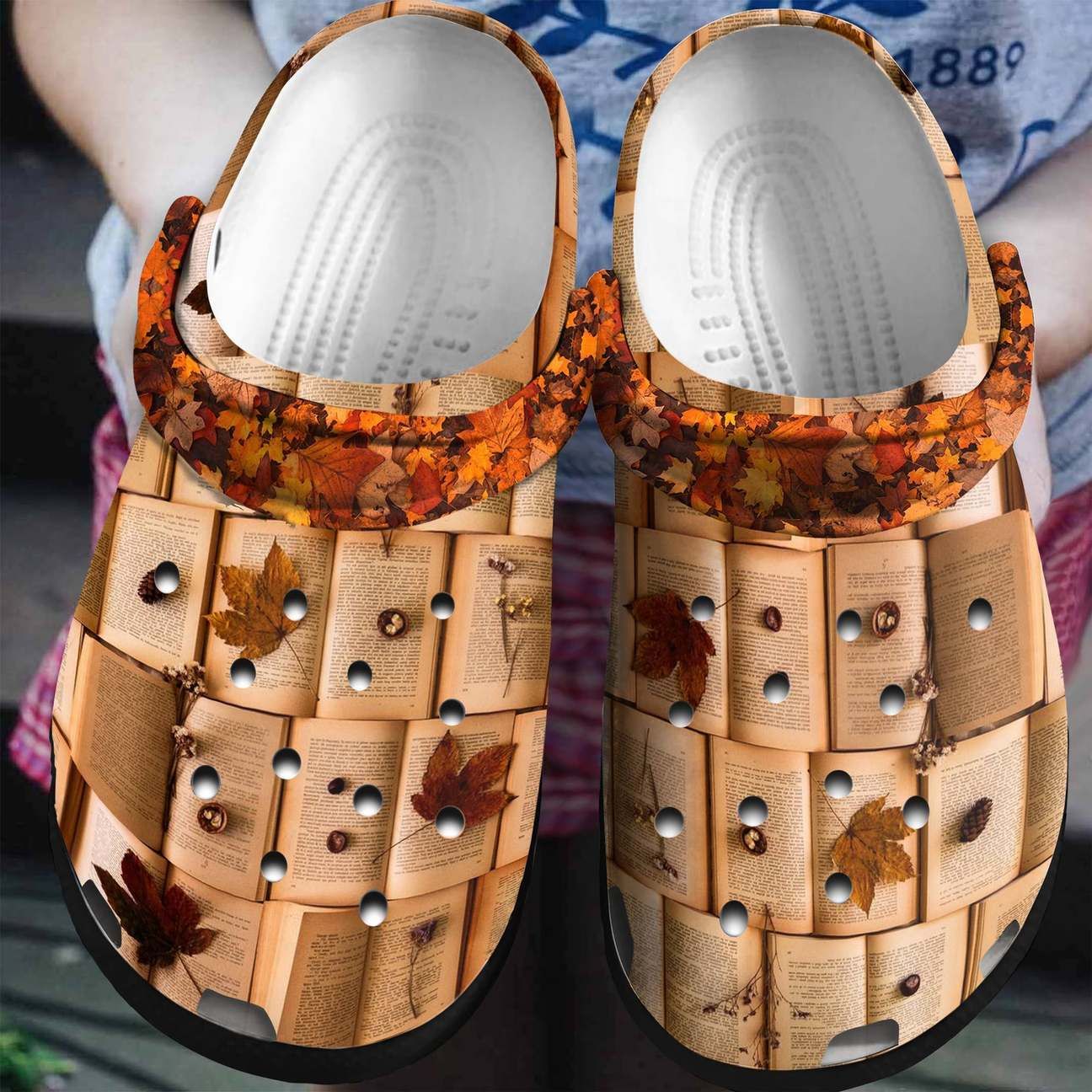 Reading Personalized Clog Custom Crocs Comfortablefashion Style Comfortable For Women Men Kid Print 3D Autumn Books Reading Personalized Clog Custom Crocs Comfortablefashion Style Comfortable For Women Men Kid Print 3D Autumn Books
