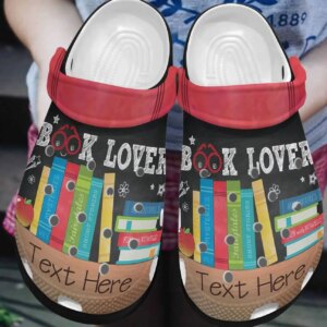 Reading Personalized Clog Custom Crocs Comfortablefashion Style Comfortable For Women Men Kid Print 3D Book Lover