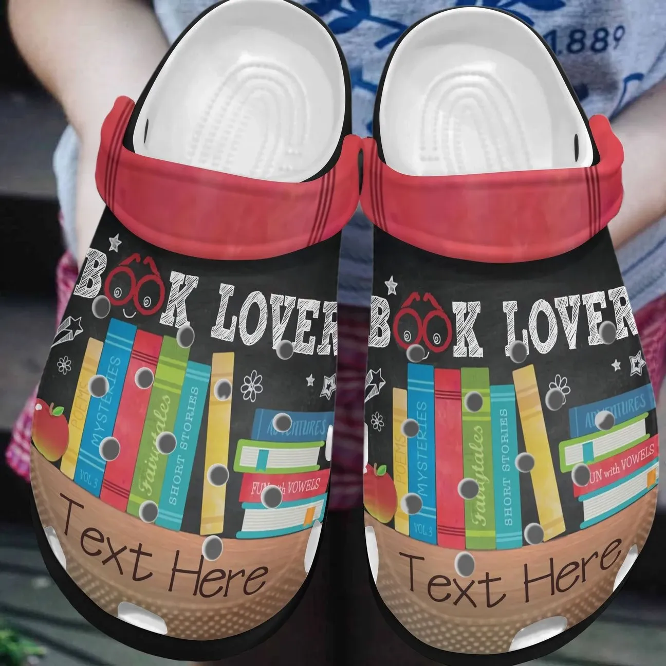 Reading Personalized Clog Custom Crocs Comfortablefashion Style Comfortable For Women Men Kid Print 3D Book Lover Reading Personalized Clog Custom Crocs Comfortablefashion Style Comfortable For Women Men Kid Print 3D Book Lover
