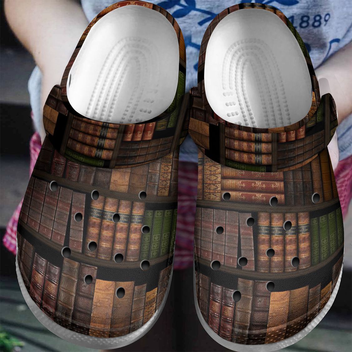 Reading Personalized Clog Custom Crocs Comfortablefashion Style Comfortable For Women Men Kid Print 3D Bookshelves Reading Personalized Clog Custom Crocs Comfortablefashion Style Comfortable For Women Men Kid Print 3D Bookshelves