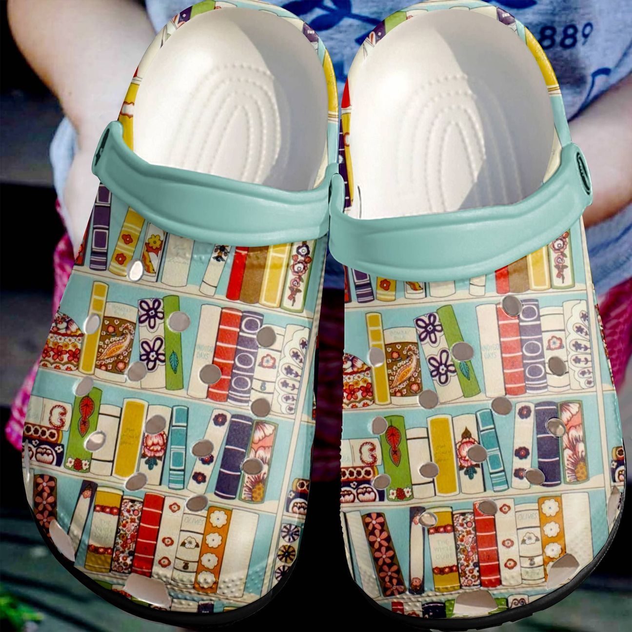 Reading Personalized Clog Custom Crocs Comfortablefashion Style Comfortable For Women Men Kid Print 3D Lovely Bookshelf Reading Personalized Clog Custom Crocs Comfortablefashion Style Comfortable For Women Men Kid Print 3D Lovely Bookshelf