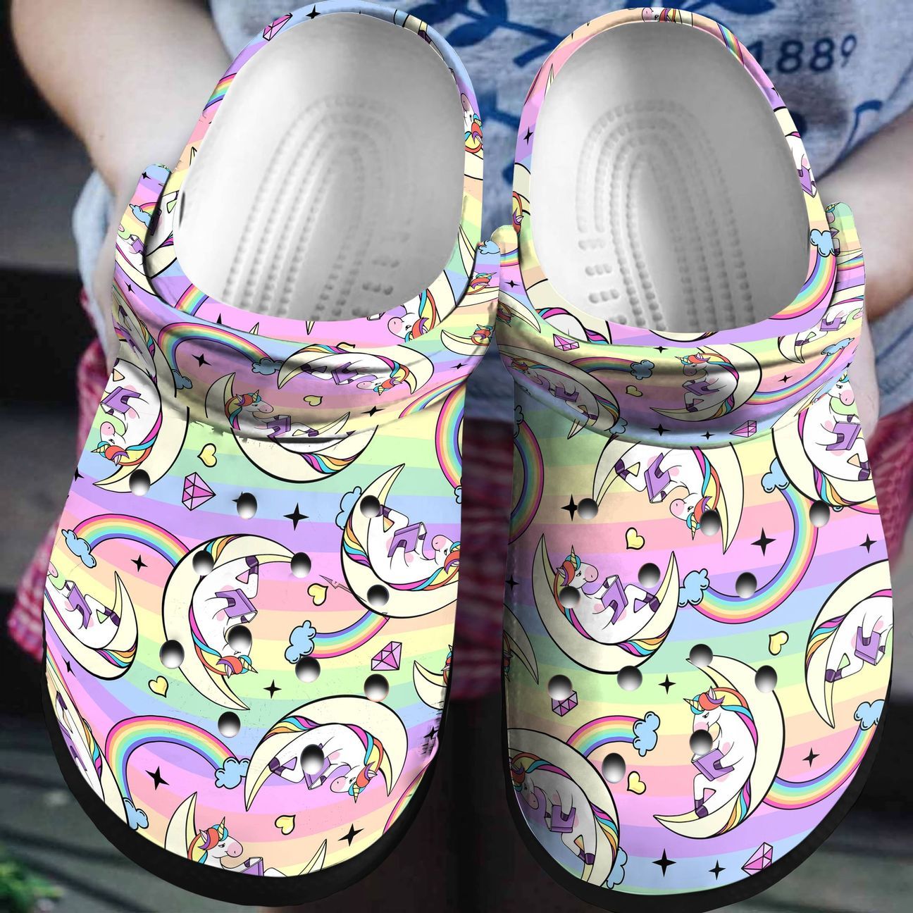 Reading Personalized Clog Custom Crocs Comfortablefashion Style Comfortable For Women Men Kid Print 3D Reading Unicorn Reading Personalized Clog Custom Crocs Comfortablefashion Style Comfortable For Women Men Kid Print 3D Reading Unicorn