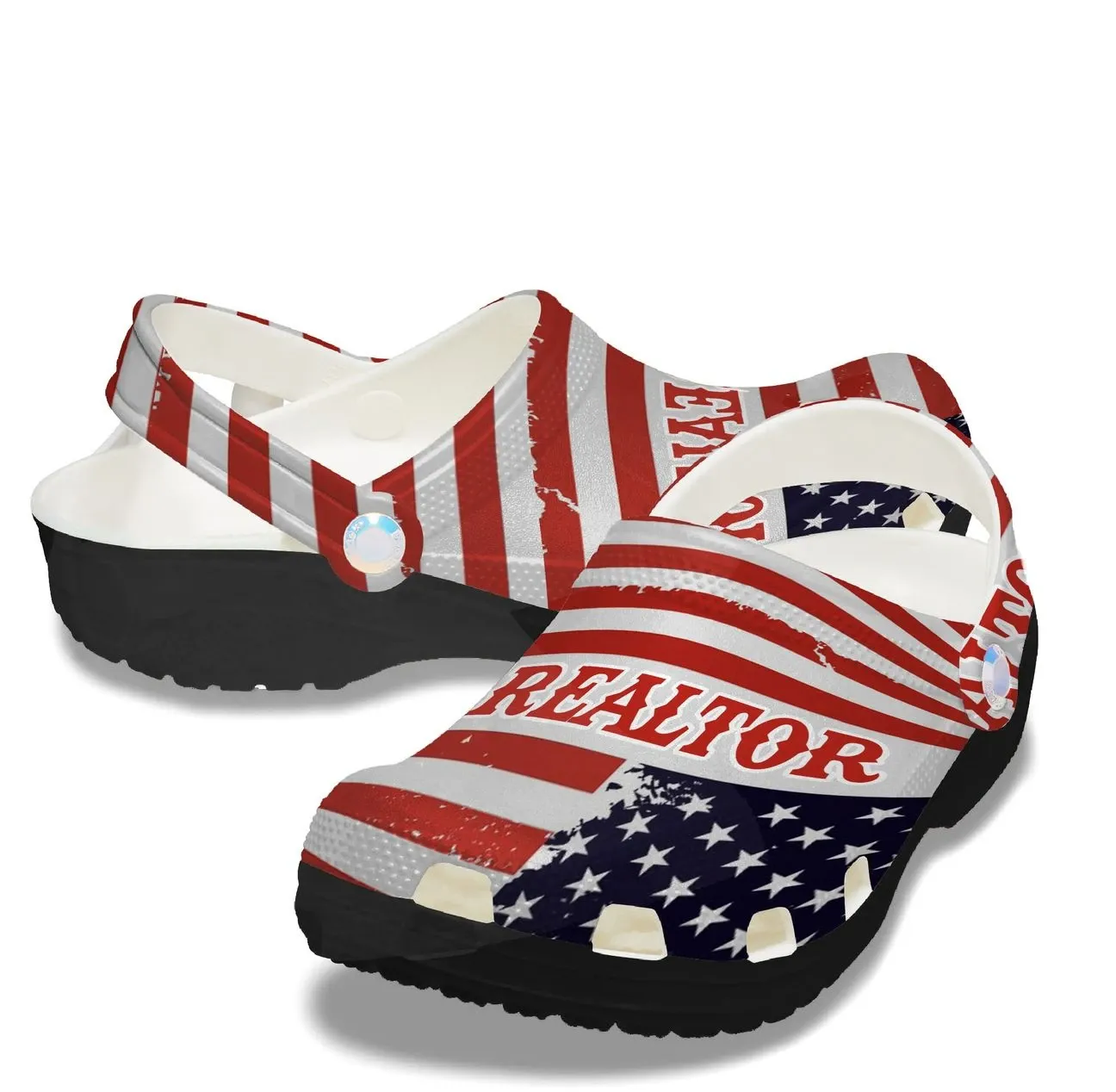 Realtor Personalized Clog Custom Crocs Comfortablefashion Style Comfortable For Women Men Kid Print 3D Flag American Realtor Personalized Clog Custom Crocs Comfortablefashion Style Comfortable For Women Men Kid Print 3D Flag American