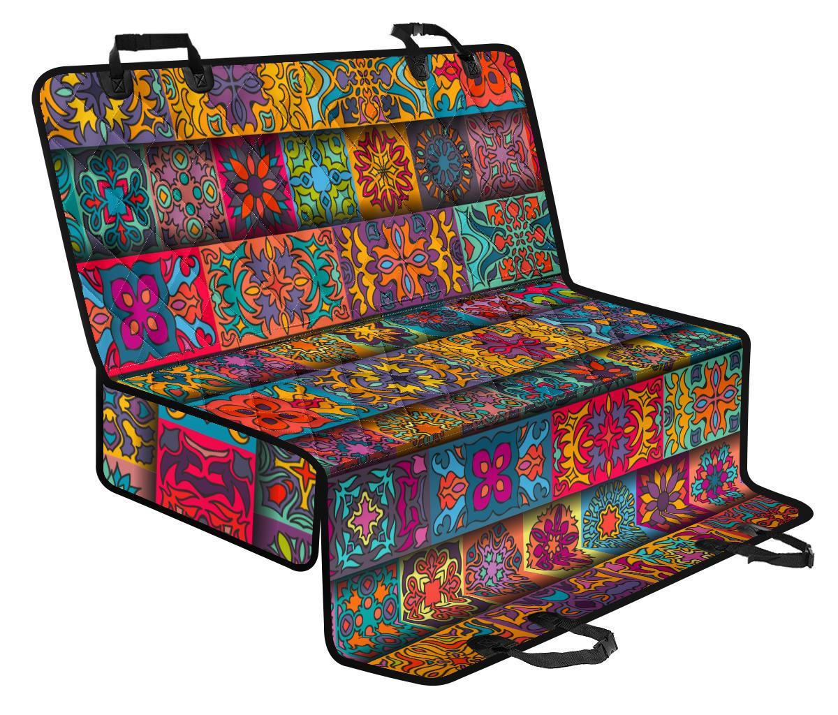 Rectangle Mandala Bohemian Pattern Print Pet Car Back Seat Cover - 065fc3ff0064 Rectangle Mandala Bohemian Pattern Print Pet Car Back Seat Cover - 065fc3ff0064
