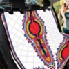 Red And White African Dashiki Car Back Seat Cover Dog Car Seat Covers - 8ba0c75ce1d4