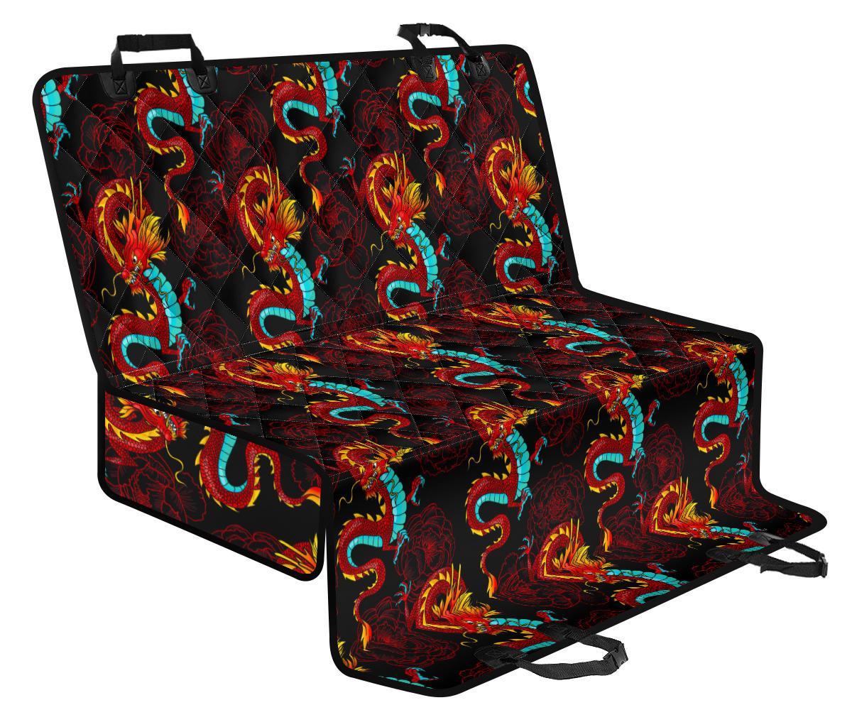 Red Dragon Lotus Pattern Print Pet Car Back Seat Cover - ff57d8730d57 Red Dragon Lotus Pattern Print Pet Car Back Seat Cover - ff57d8730d57
