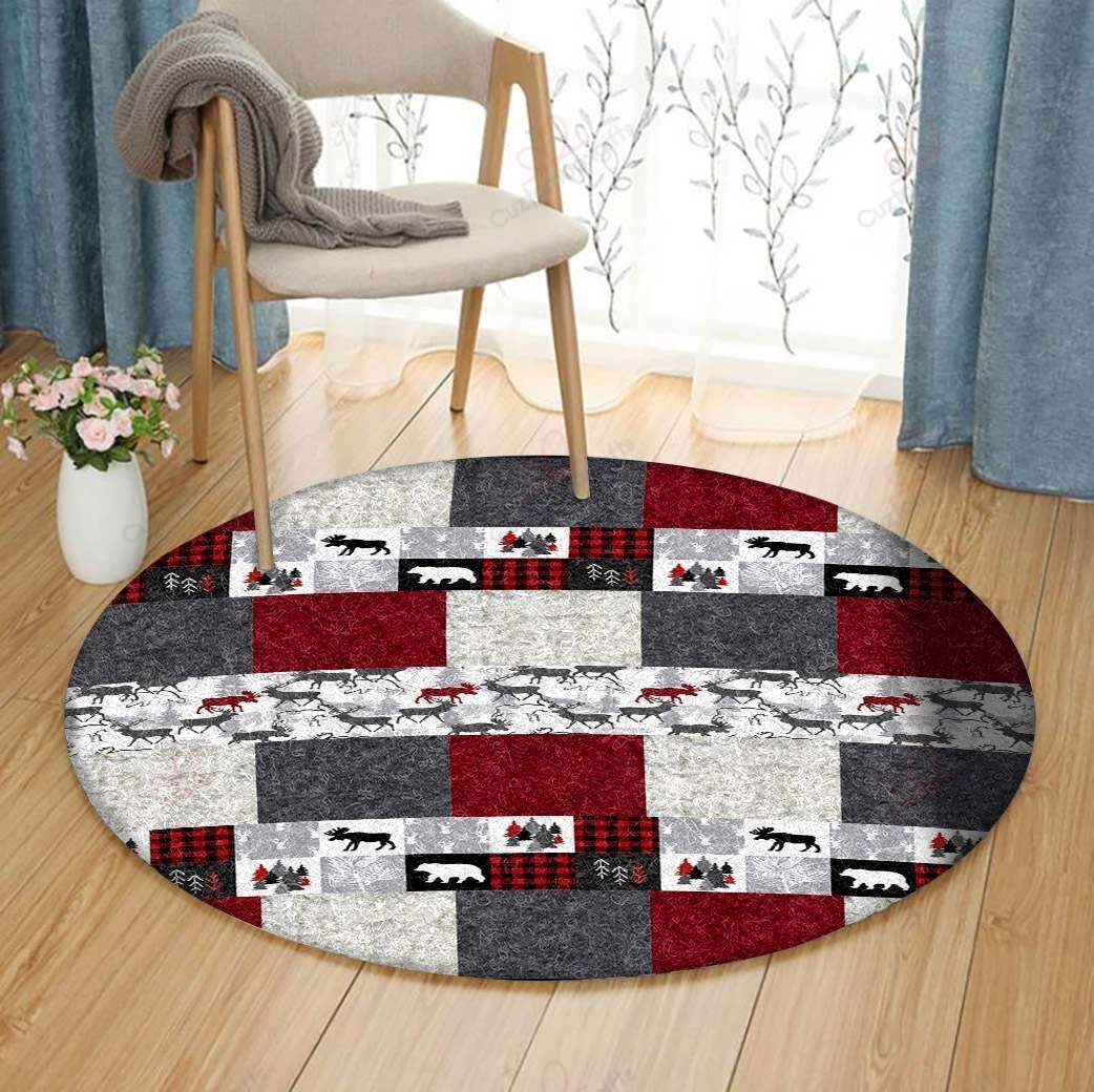 Red Flannel Round Carpet Floor Rug Living Room Bedroom Decor Round Area Rug Carpet Red Flannel Round Carpet Floor Rug Living Room Bedroom Decor Round Area Rug Carpet