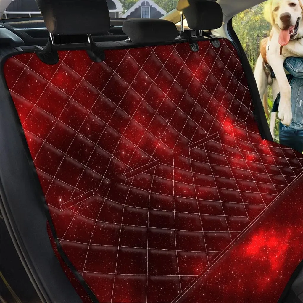 Red Nebula Space Pattern Car Back Seat Cover Dog Car Seat Covers - df7a3b1ef78d Red Nebula Space Pattern Car Back Seat Cover Dog Car Seat Covers - df7a3b1ef78d