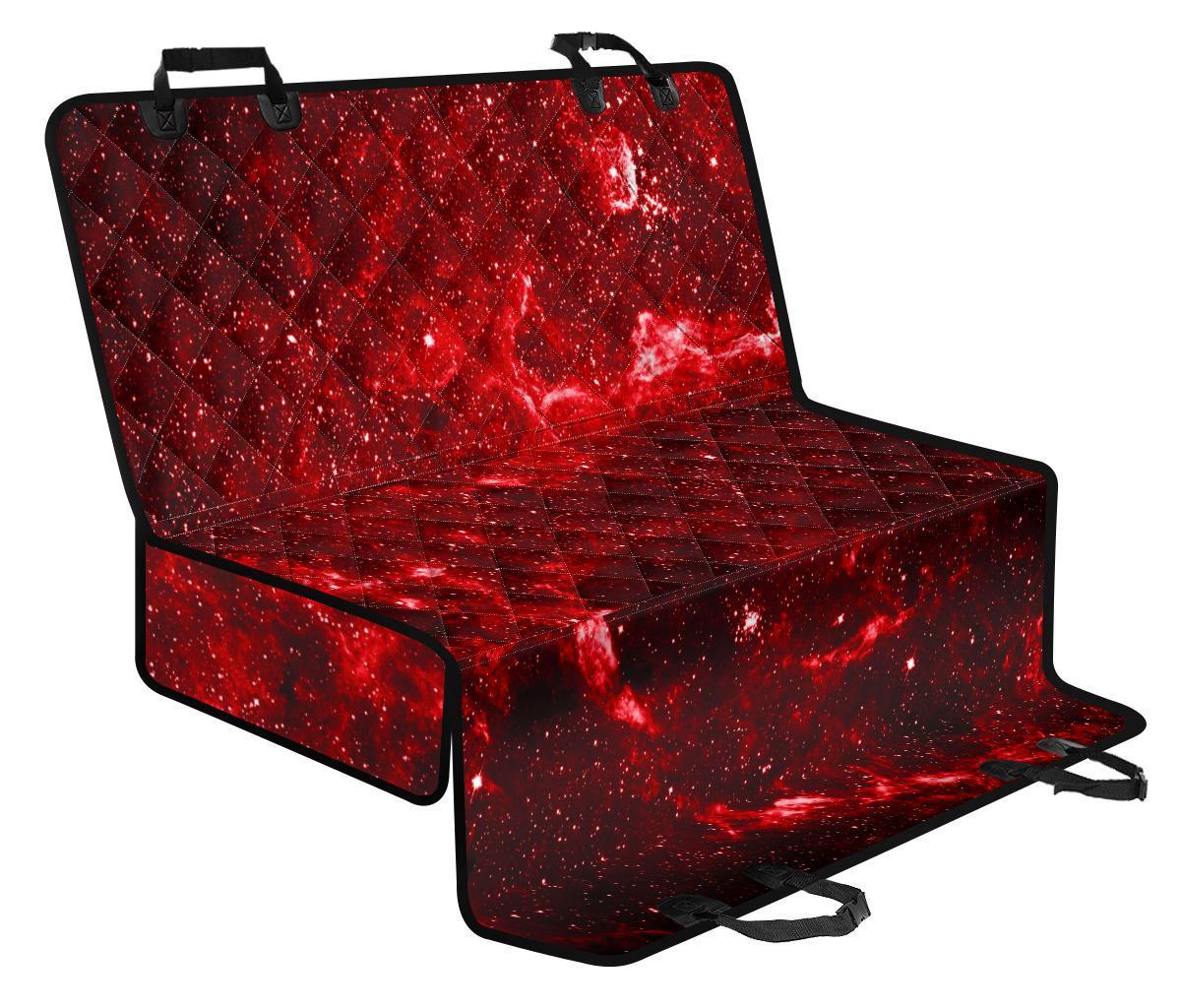 Red Stardust Universe Galaxy Space Print Pet Car Back Seat Cover - c7da628a4a32 Red Stardust Universe Galaxy Space Print Pet Car Back Seat Cover - c7da628a4a32