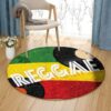 Reggae Music Round Carpet Floor Rug Living Room Bedroom Decor Round Area Rug Carpet