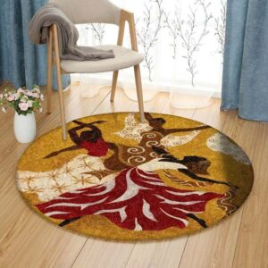 Rejoice Round Carpet Floor Rug Living Room Bedroom Decor Round Area Rug Carpet
