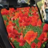 Remembrance Day Poppy Flower Land Car Back Seat Cover Dog Car Seat Covers - c6c58ceb390a