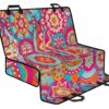 Retro Bohemian Mandala Pattern Print Pet Car Back Seat Cover - 6d7fc12b7b6a