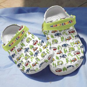 Retro Camping Crocs Clog Classic Clogs Shoes
