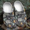 Retro Camping Crocs Clog Shoes – Simple Camp In Wood Clog Crocbland Clog Birthday Gift For Man Woman
