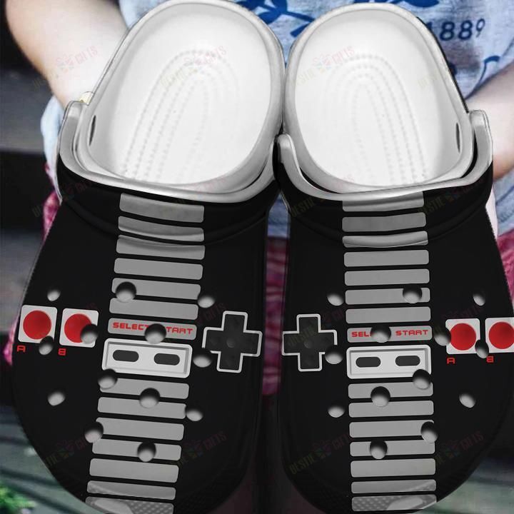 Retro Gamepad Crocs Clog Classic Clogs Shoes Retro Gamepad Crocs Clog Classic Clogs Shoes